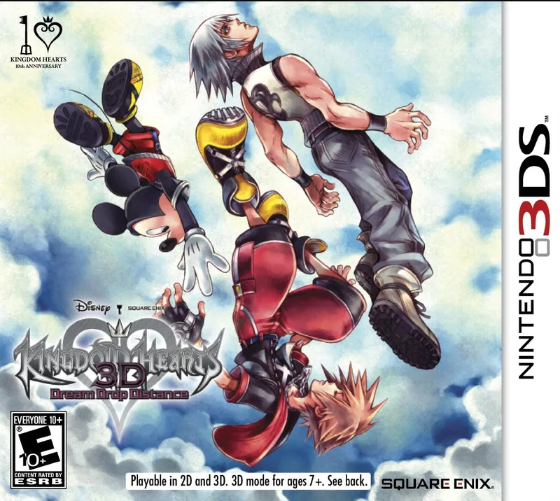 Kingdom Hearts 3D: Dream Drop Distance box art