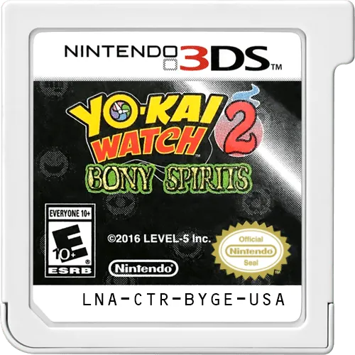 Yo-Kai Watch 2: Bony Spirits cart