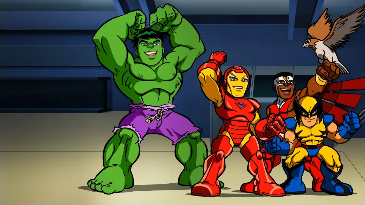 Backdrop artwork for Marvel Super Hero Squad: The Infinity Gauntlet