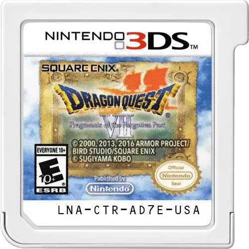 Dragon Quest VII: Fragments of the Forgotten Past cart