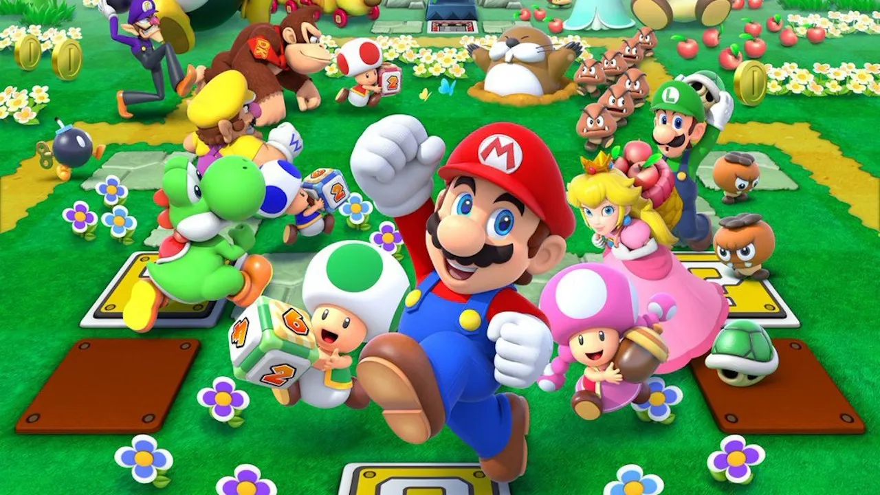 Backdrop artwork for Mario Party: Star Rush