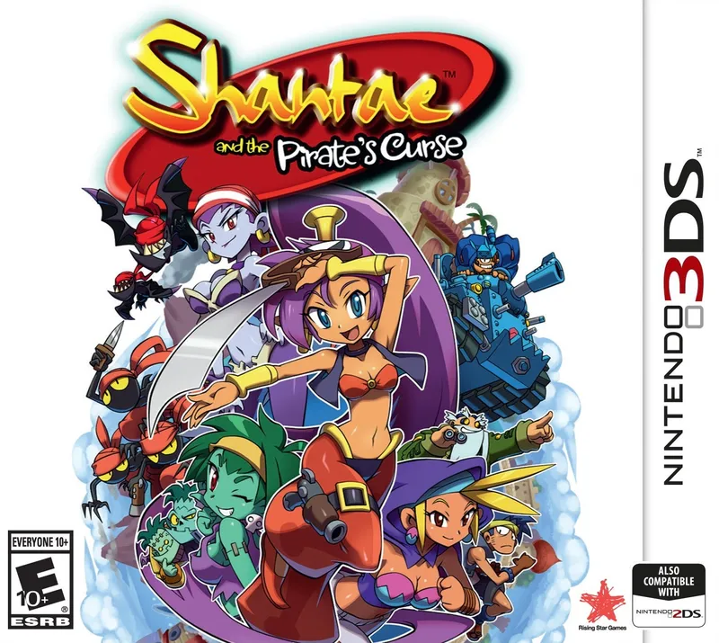 Shantae and the Pirate's Curse box art