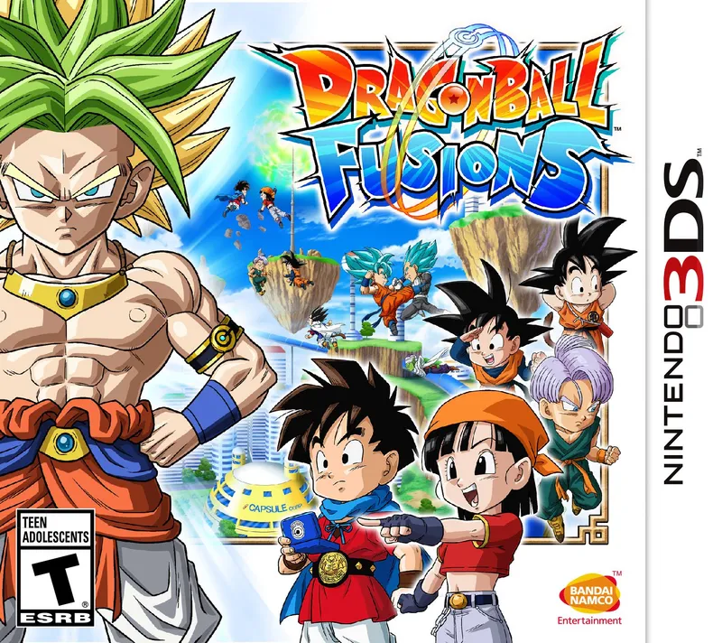 Dragon Ball Fusions box art