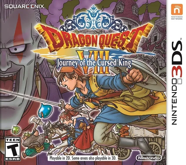Dragon Quest VIII: Journey of the Cursed King box art