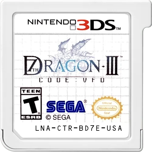 7th Dragon III: Code: VFD cart