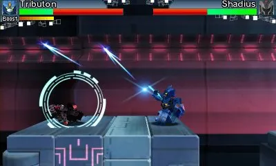 Backdrop artwork for Tenkai Knights: Brave Battle