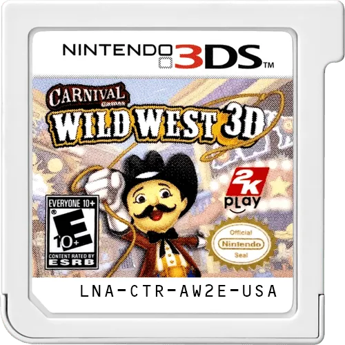 Carnival Games: Wild West 3D cart