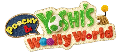 Poochy & Yoshi's Woolly World logo