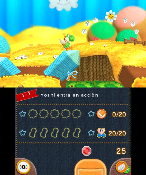 Poochy & Yoshi's Woolly World screenshot