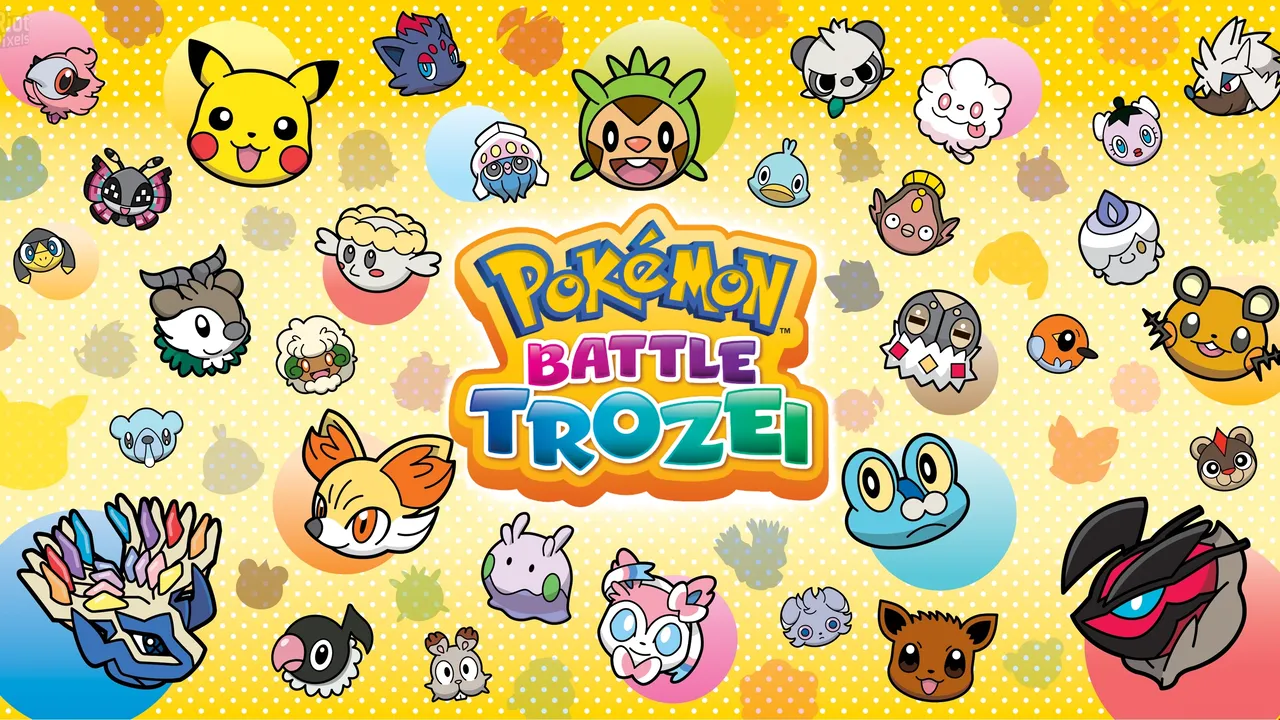 Backdrop artwork for Pokémon Link: Battle!
