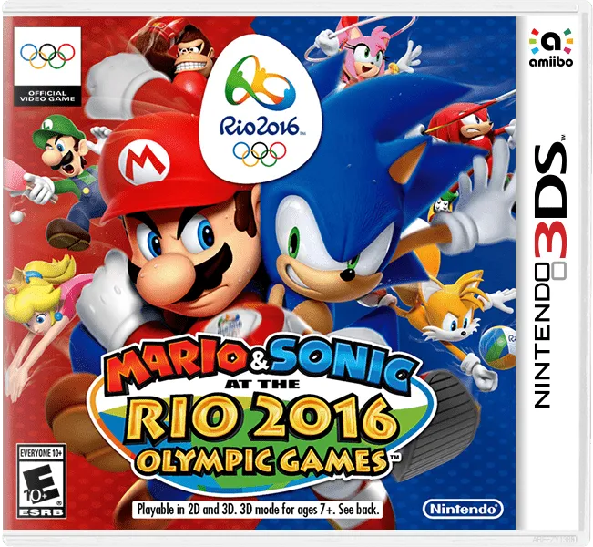 Mario & Sonic at the Rio 2016 Olympic Games box art