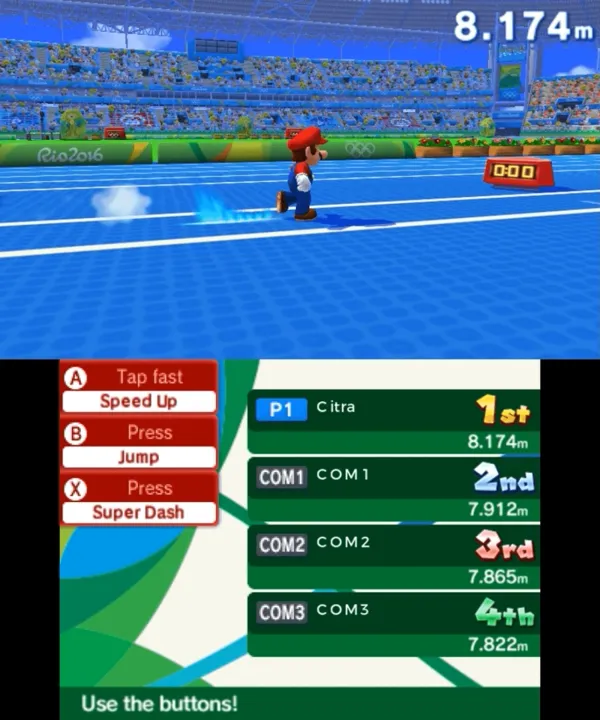 Mario & Sonic at the Rio 2016 Olympic Games screenshot