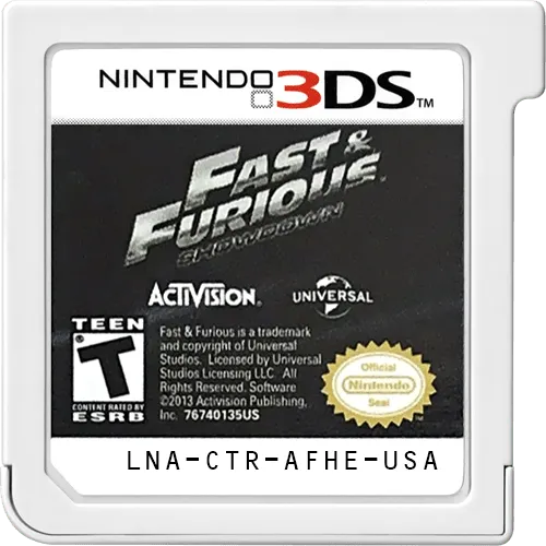Fast & Furious: Showdown cart