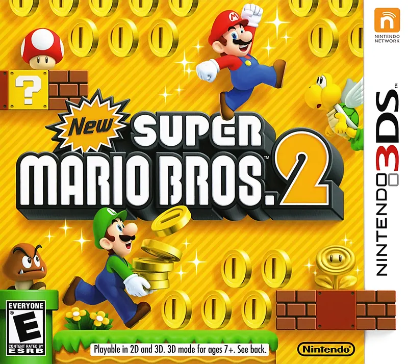New Super Mario Bros. 2 box art