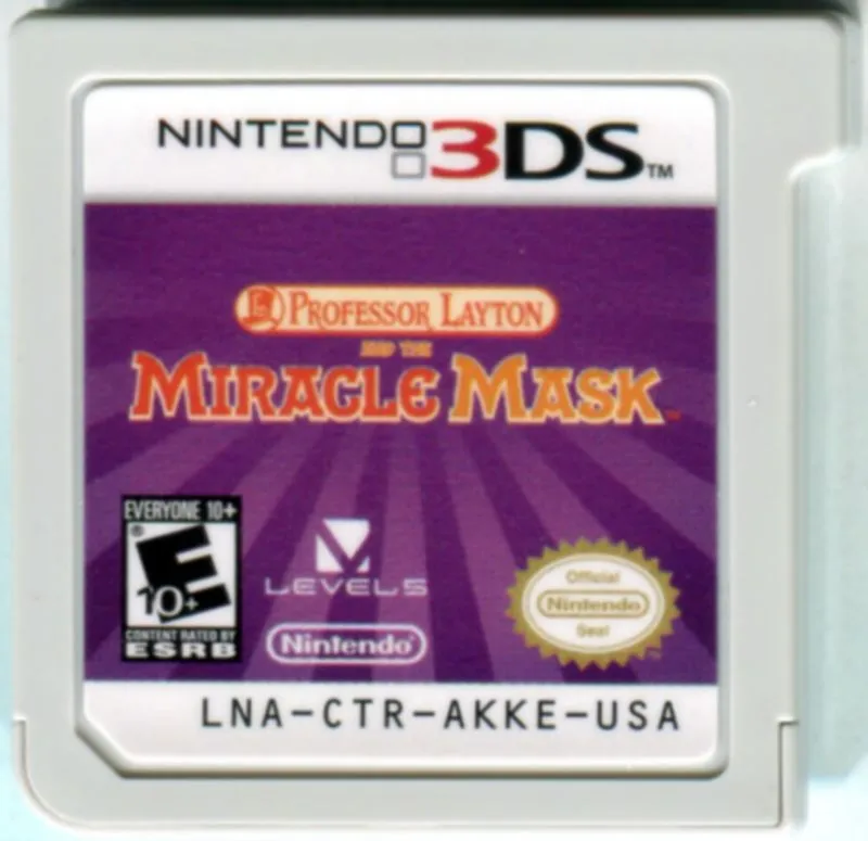 Professor Layton and the Miracle Mask cart