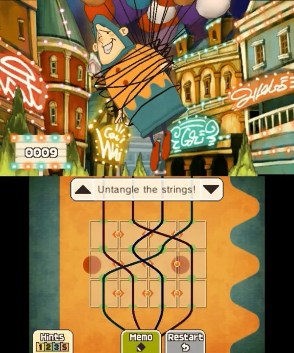 Professor Layton and the Miracle Mask screenshot