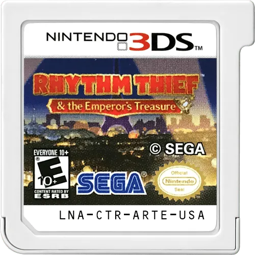 Rhythm Thief & the Emperor's Treasure cart