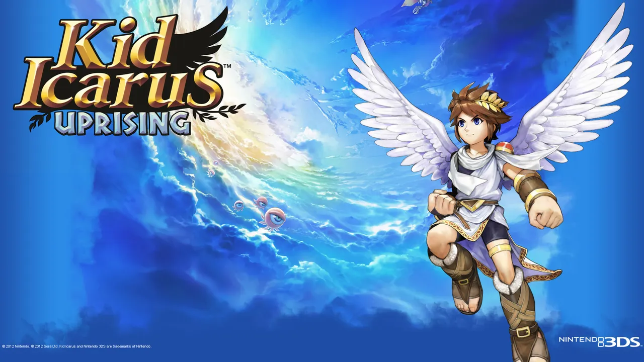 Backdrop artwork for Kid Icarus: Uprising