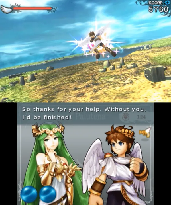 Kid Icarus: Uprising screenshot