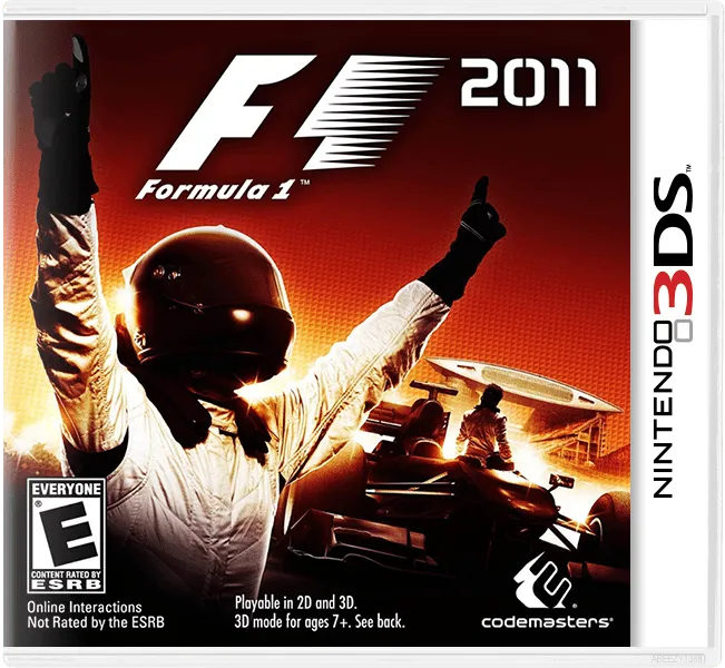 F1 2011 box art