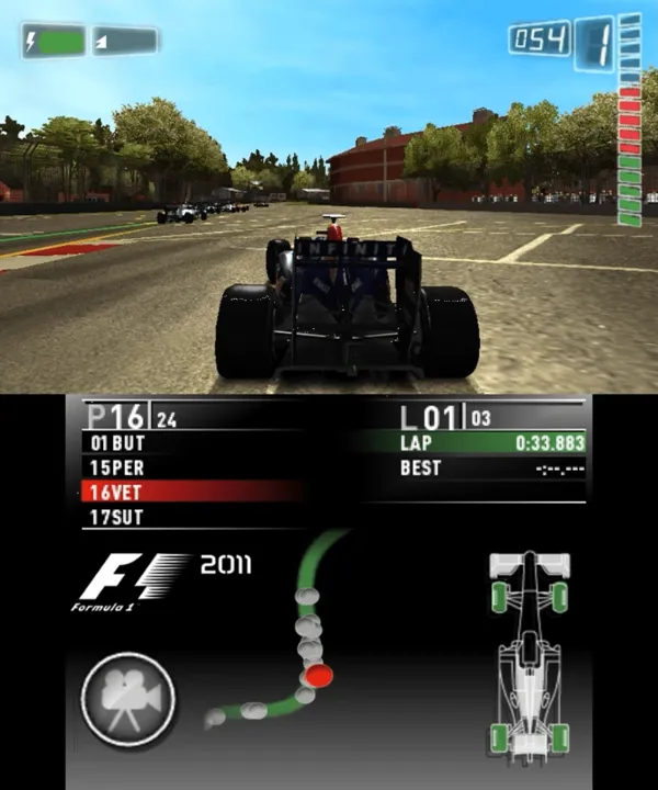 Backdrop artwork for F1 2011