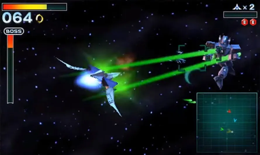 Star Fox 64 3D screenshot