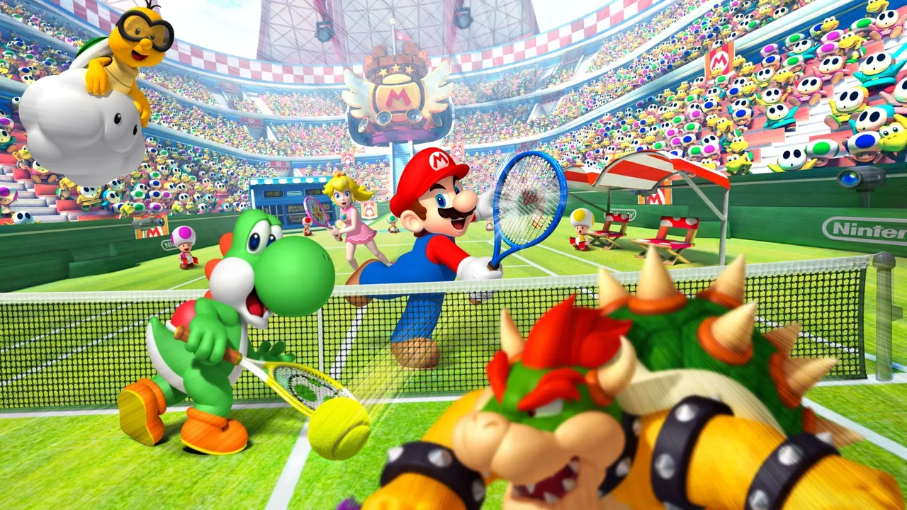 Backdrop artwork for Mario Tennis Open