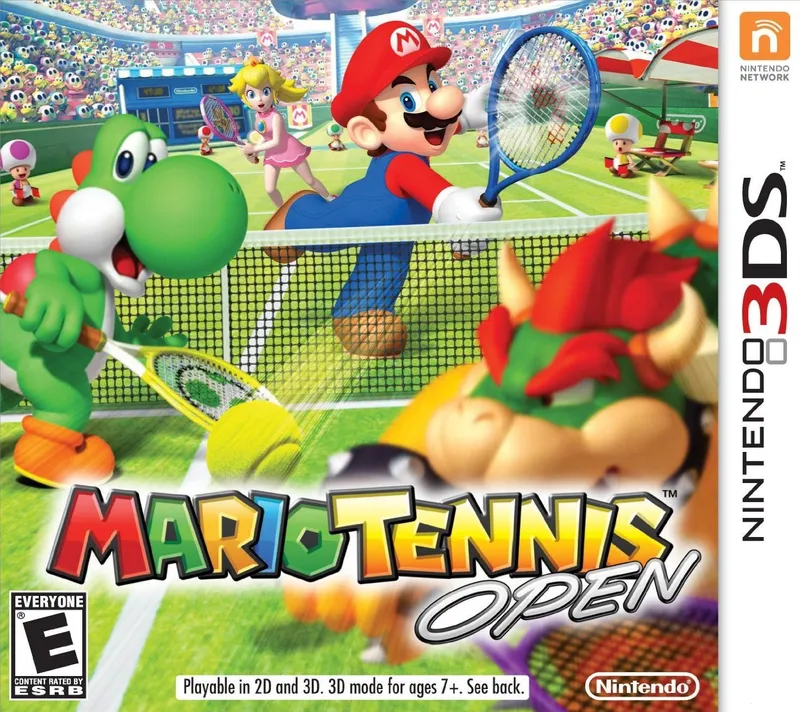 Mario Tennis Open box art