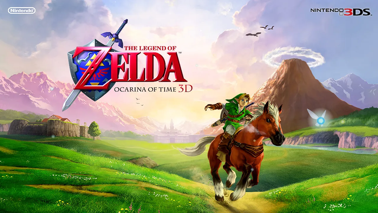 Backdrop artwork for The Legend of Zelda: Ocarina of Time 3D