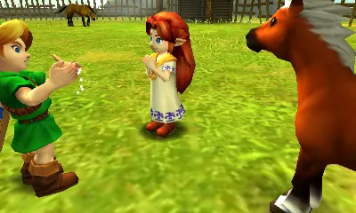 The Legend of Zelda: Ocarina of Time 3D screenshot