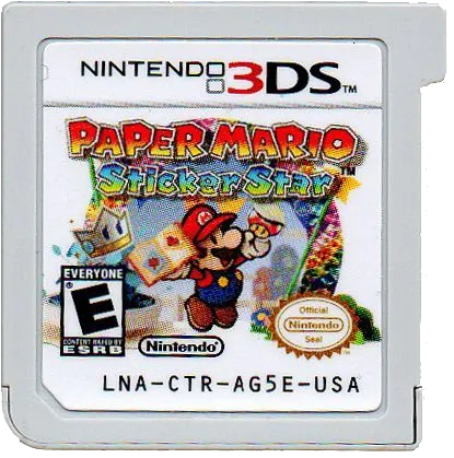 Paper Mario: Sticker Star cart