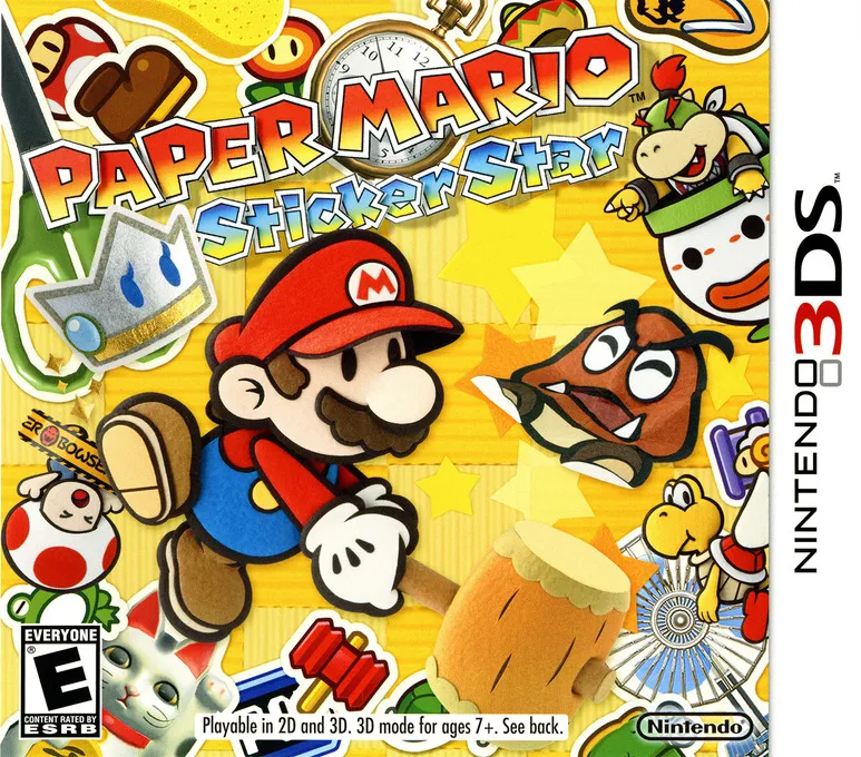 Paper Mario: Sticker Star box art