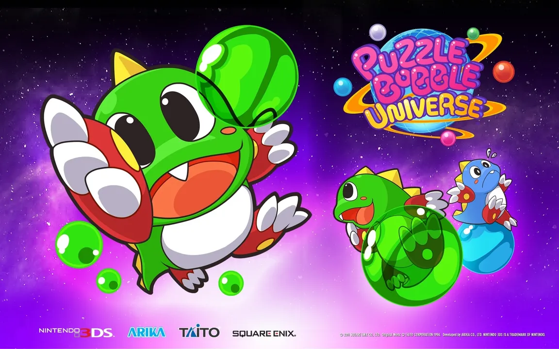 Backdrop artwork for Bust-A-Move Universe