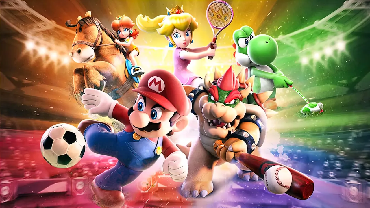 Backdrop artwork for Mario Sports Superstars