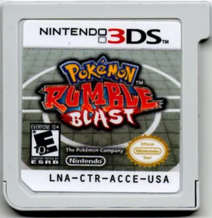 Pokemon Rumble Blast cart