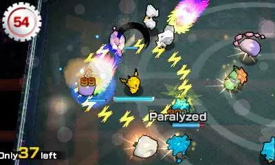 Backdrop artwork for Pokemon Rumble Blast