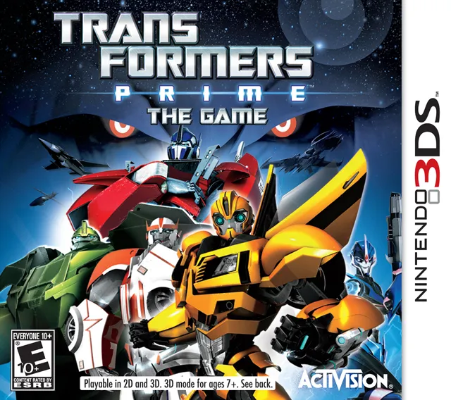 Transformers Prime: The Game box art