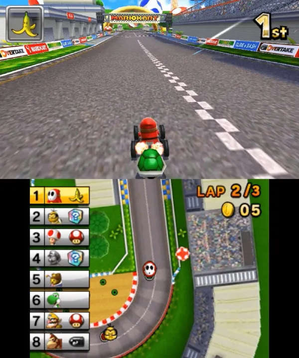 Mario Kart 7 screenshot