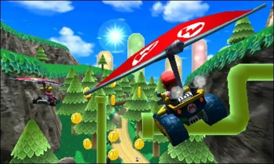 Mario Kart 7 screenshot