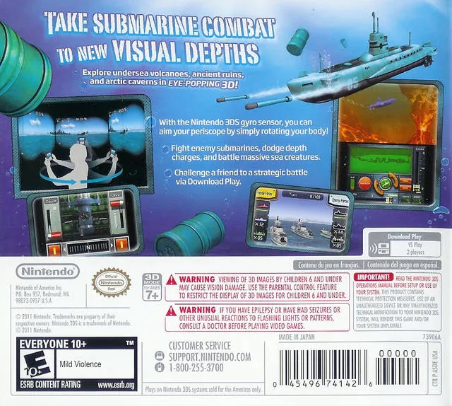 Steel Diver box back