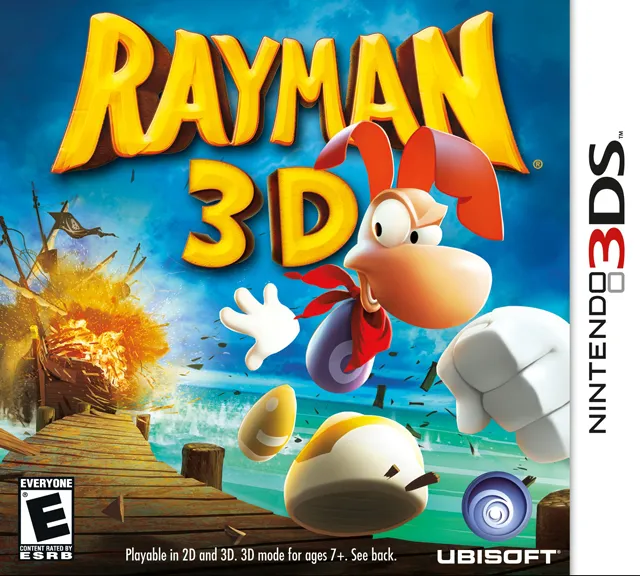 Rayman 3D box art