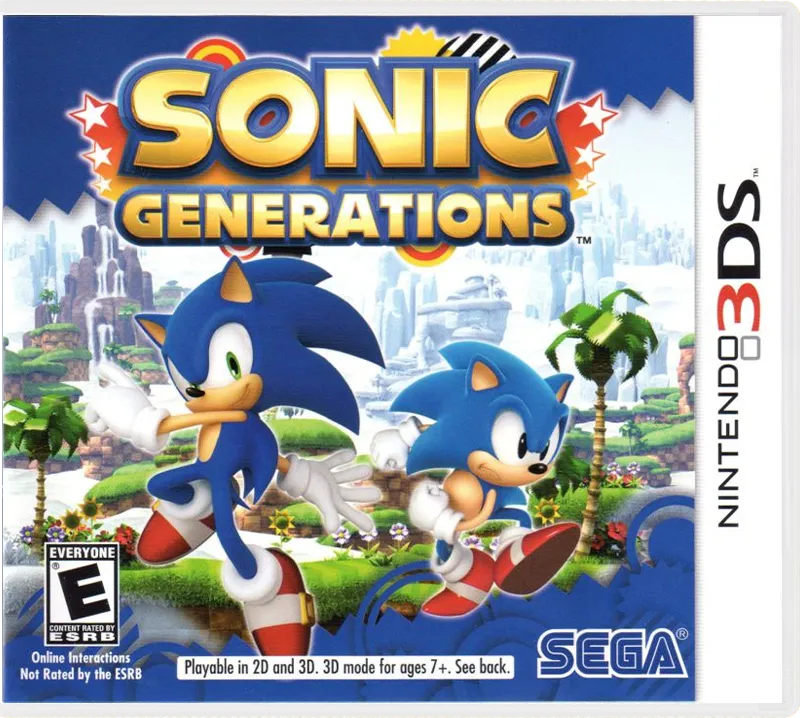 Sonic Generations box art