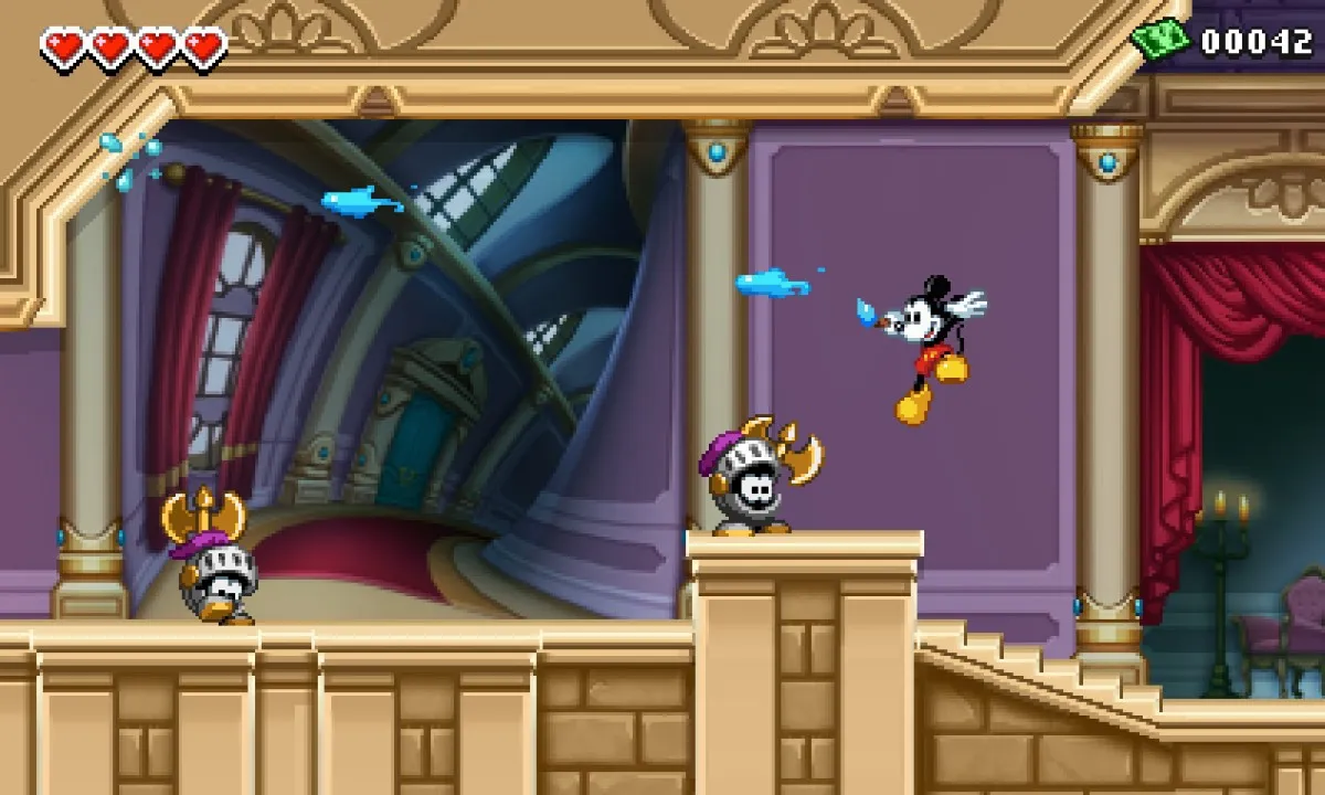 Backdrop artwork for Disney Epic Mickey: Power of Illusion