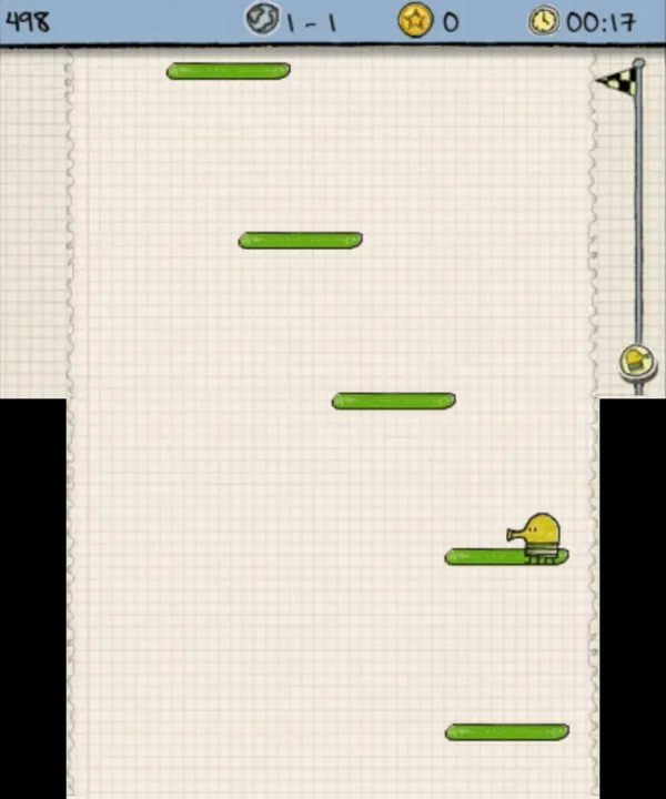 Backdrop artwork for Doodle Jump Adventures
