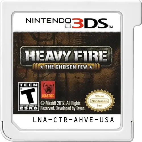 Heavy Fire: The Chosen Few 3D cart
