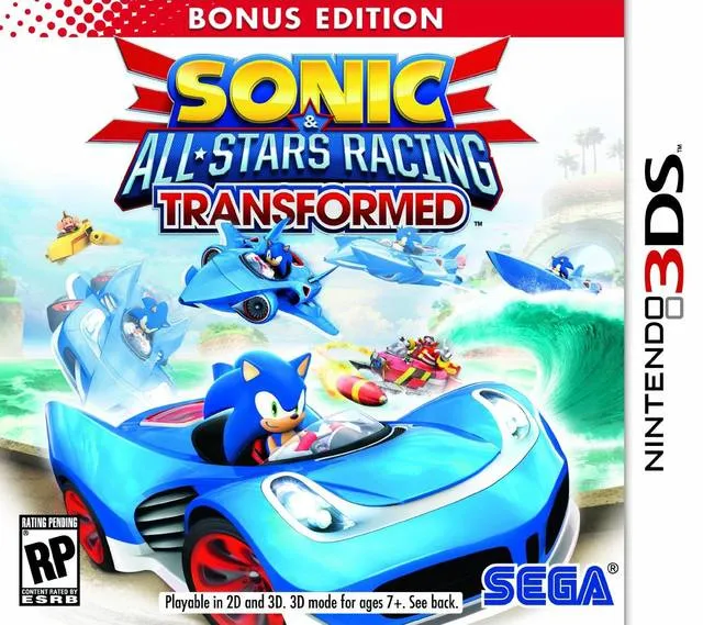 Sonic & All-Stars Racing Transformed box art