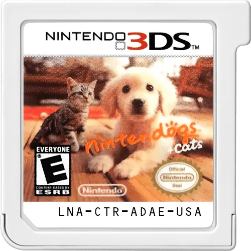 Nintendogs + Cats: Golden Retriever & New Friends cart