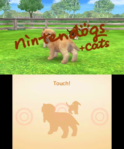 Nintendogs + Cats: Golden Retriever & New Friends screenshot