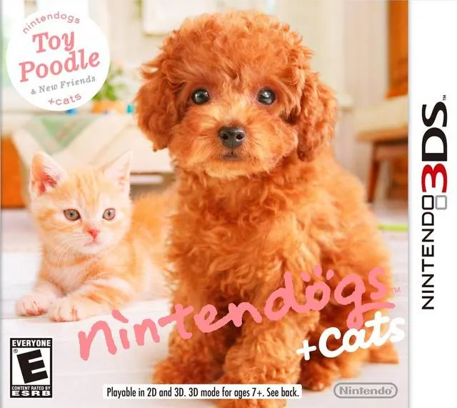 Nintendogs + Cats: Toy Poodle & New Friends box art