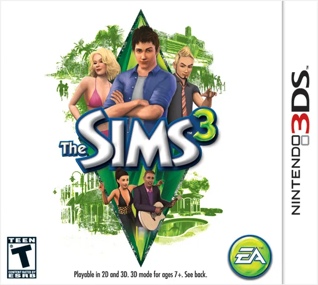 The Sims 3 box art